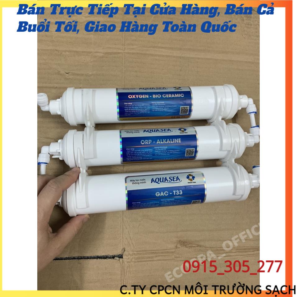 Bộ 3 Lõi Lọc Tạo Khoáng 5,6,7 Dành Cho Tất Cả Các Máy Lọc Nước: AQUASEA/AQUA.../ Lõi Chức Năng 567 Máy RO/ Nano