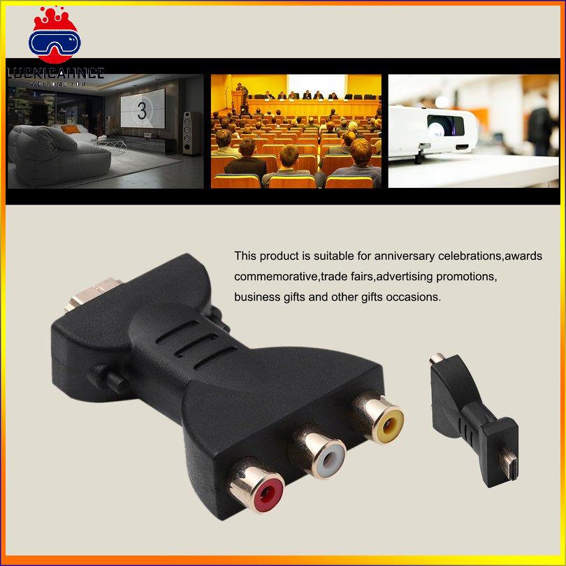 Đầu chuyển đổi âm thanh kỹ thuật số AV HDMI sang 3 RCA 1212 chuyên dùng