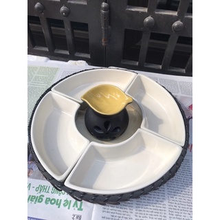 Khay lẩu kem mới