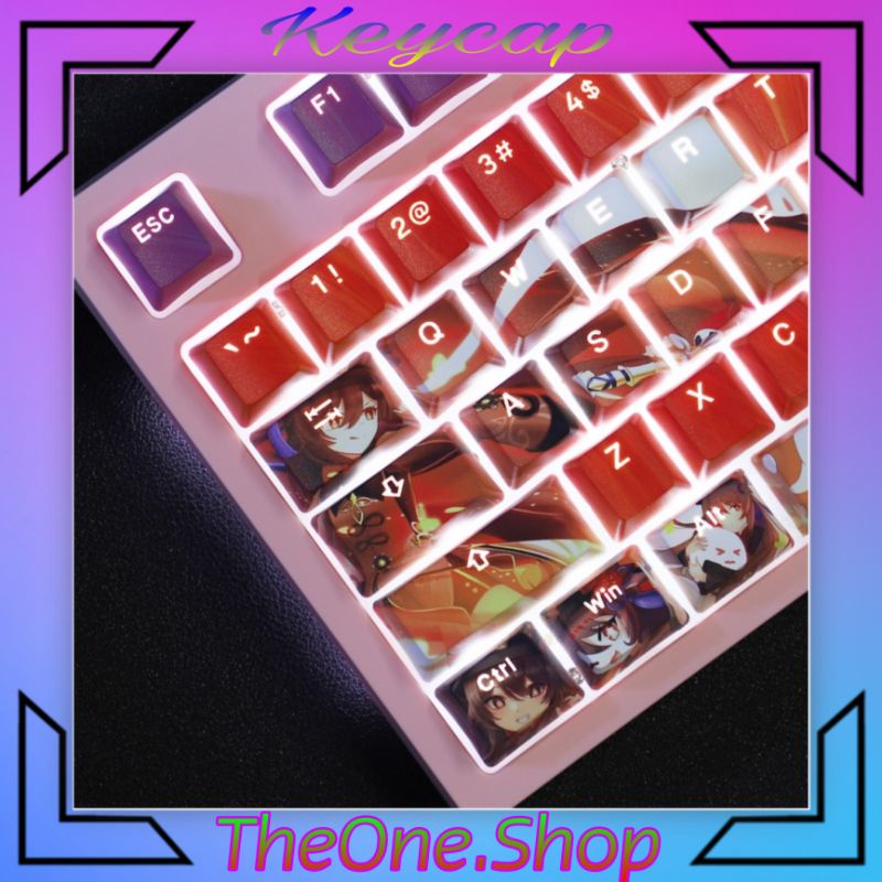 Keycap Đường chủ Hutao - Gensin Impact