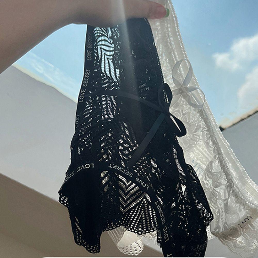 Quần Lót Ren Mềm Mại Co Giãn Thoáng Khí Thời Trang Nhật Bản Cho Nữ