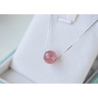 DÂy chuyền bạc đá ưu linh đỏ- LÂM SAO