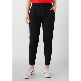 Quần Dài Thể Thao Nữ Jogger Thun Giordano Jogger Màu Đen 0541790001