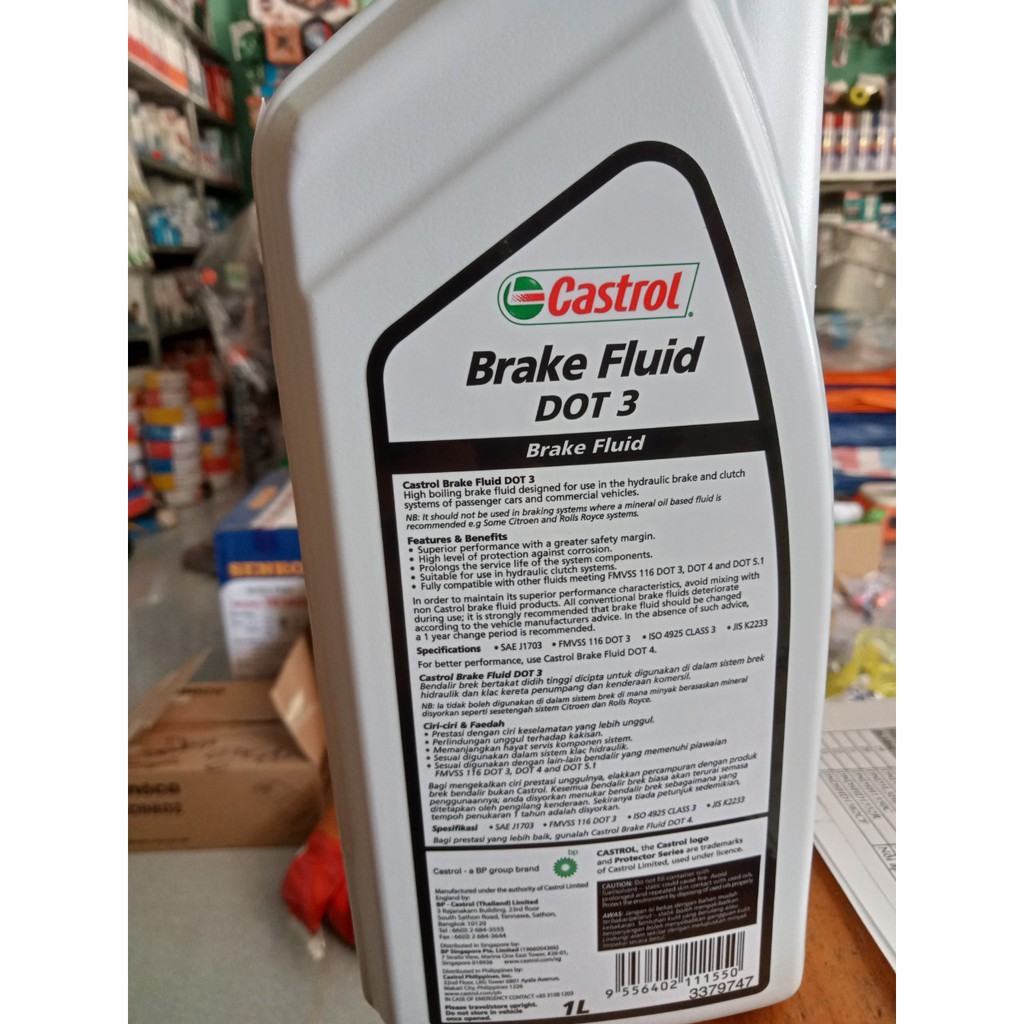 Dầu Thắng Castrol ô tô Brake Fluid DOT 3
