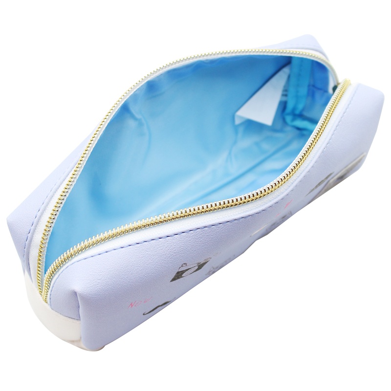 Bóp Viết Vải Kawaii - Màu Xanh Dương