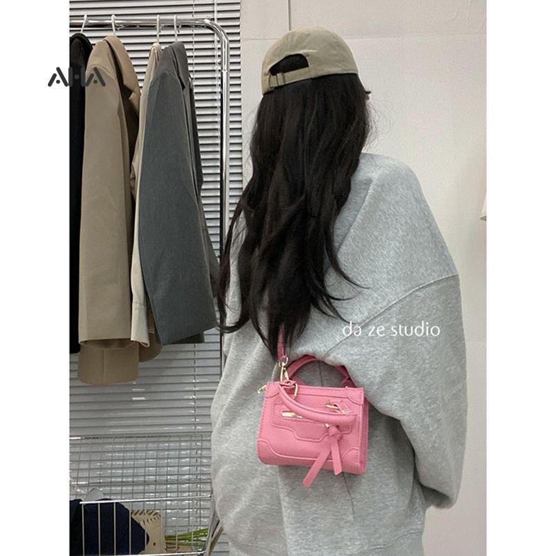 Túi đeo chéo AHA OFFICIAL mini thiết kế độc đáo dễ phối đồ thời trang cho nữ