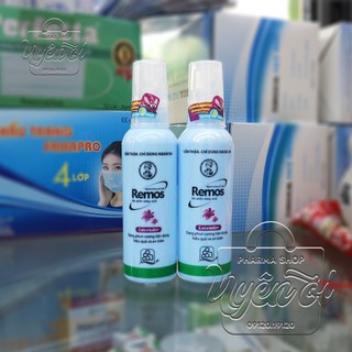 COMBO XỊT CHỐNG MUỖI REMOS 60ML