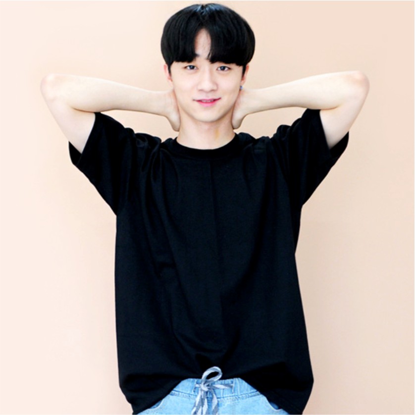 Áo Thun Trơn Tay Lỡ Unisex Form Rộng
