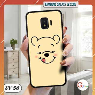 Ốp điện thoại Samsung Galaxy J2 Core - lưng nhám viền dẻo