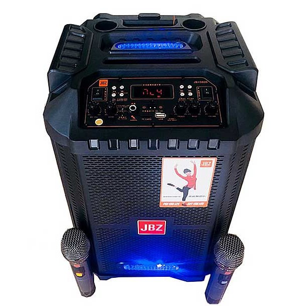 Loa kéo di động Bluetooth JBZ 1206 0806 kèm míc hát karaoke - Huco Việt Nam
