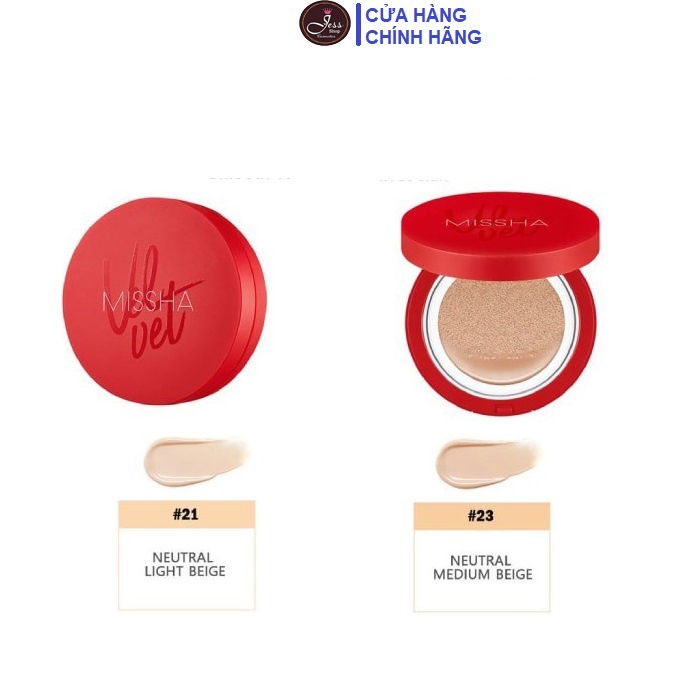 Phấn Nước Missha Velvet Finish Cushion SPF50+ PA+++