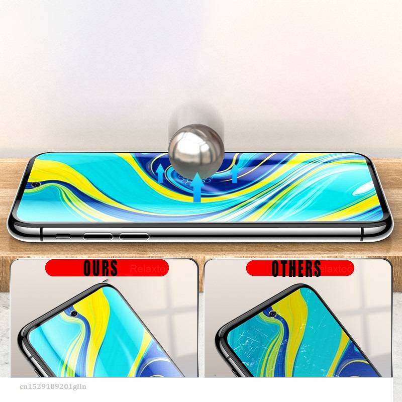 Mềm Miếng Dán Cường Lực Cho Điện Thoại Xiaomi Redmi Note 8 7 9 Pro Max 9s 8t 9a 8a 7a Kính