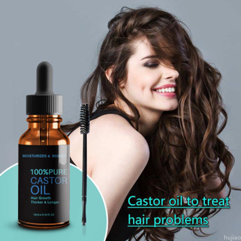 (Hàng Mới Về) Dầu Thầu Dầu Hữu Cơ 10ml Kích Thích Mọc Lông Mi Và Cọ Hujio | BigBuy360 - bigbuy360.vn