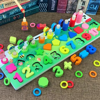 Bộ đồ chơi giải đố giáo dục cho bé từ 2 -3 -4 5 – 6 Years