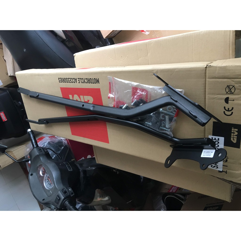 Baga SRV NVX 155 chính hãng - AEROX 155, baga Givi chính hãng, mới 100%