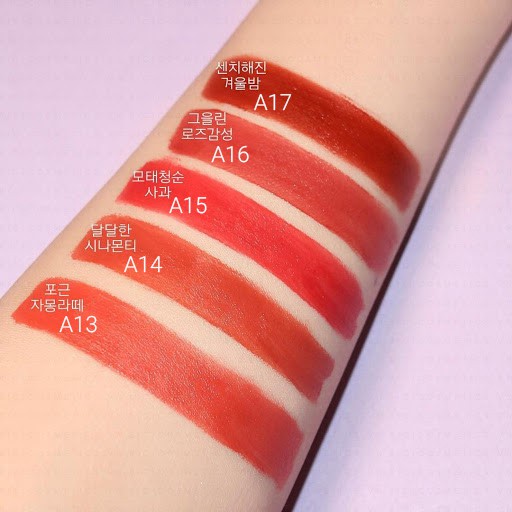 Son Kem Lì Black Rouge Airfit Velvet Version 1, 2, 3, 4 | BigBuy360 - bigbuy360.vn