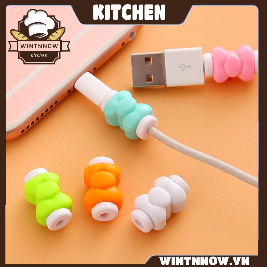 Dụng cụ bảo vệ đầu dây cáp sạc tai nghe, dây sạc điện thoại, tai nghe, đầu kết nối iphone - WINTNNOW Shop