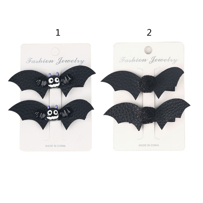 2 Kẹp Tóc Trang Trí Halloween Cho Bé Gái