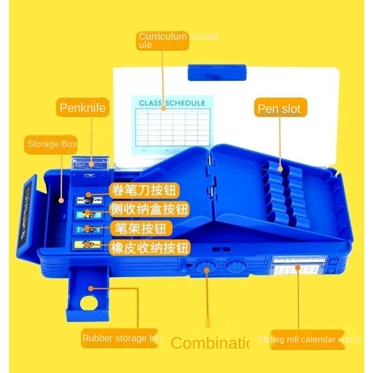 Hộp đựng bút đa năng chủ đề transformers độc đáo cho bé trai