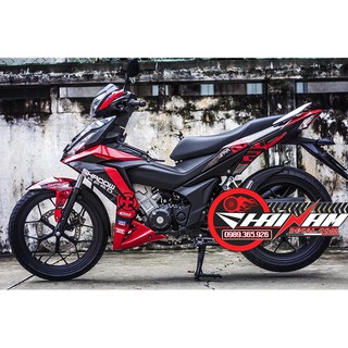 tem trùm xe winner speed shadow