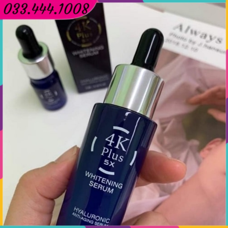 Combo Dưỡng Da 4K Plus 5x - Ngày & Đêm - Serum