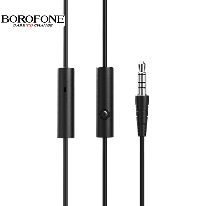 Tai nghe chụp tai BOROFONE BO5 headphone chống ồn nghe hay, dây dài 1.2m, có mic đàm thoại, Jack 3.5mm - Chính hãng