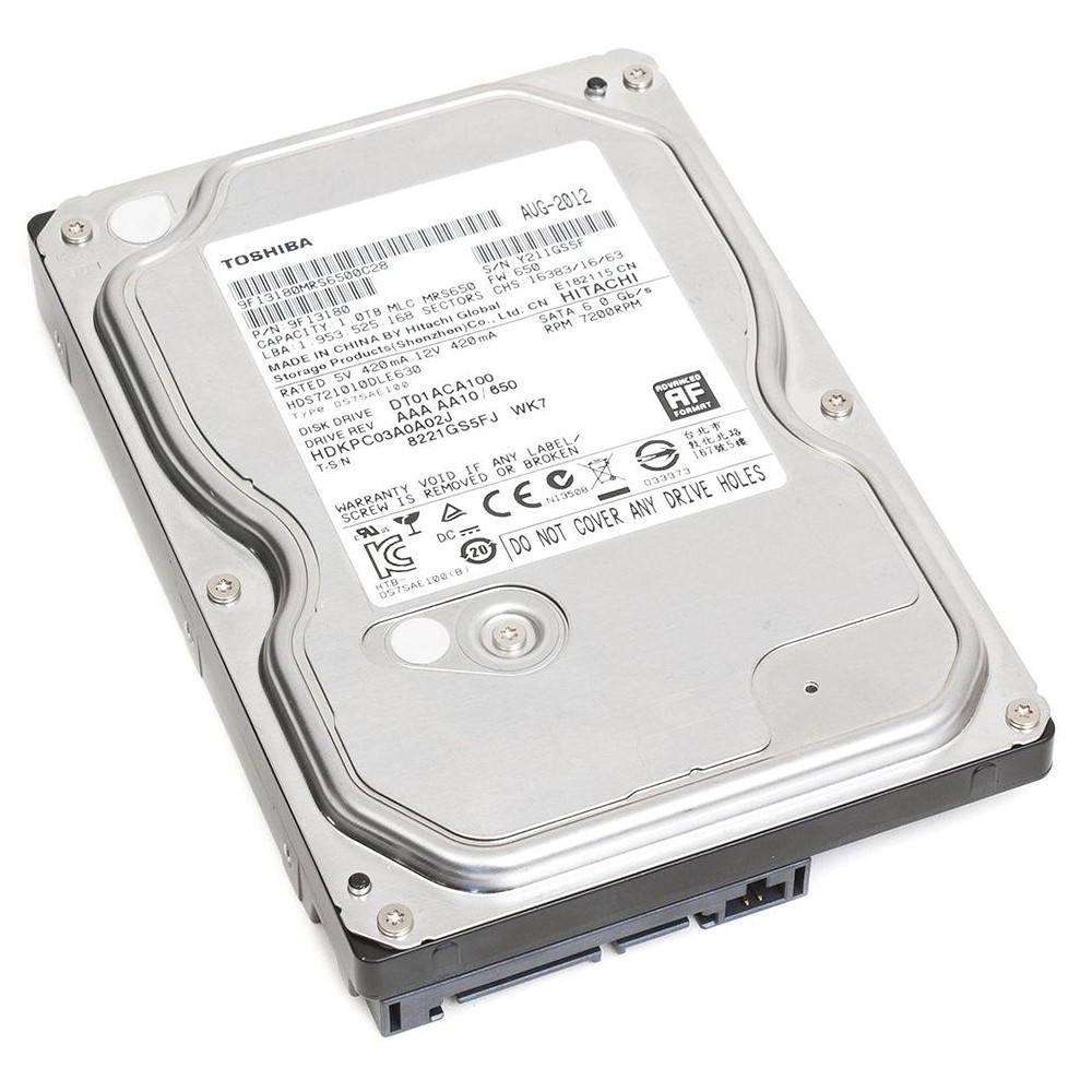 HDD TOSHIBA 2TB 7200RPM SATA3 64MB CACHE