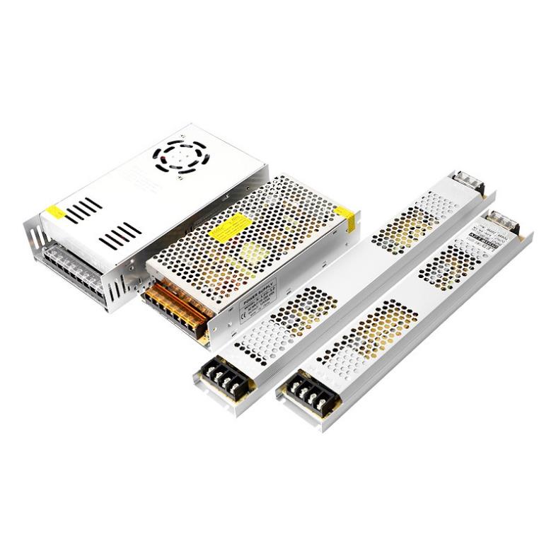 Nguồn Tổ Ong 12V Dẹp Cho Đèn Led Dây Công Suất 60W 120W 150W 200W 300W Adapter Bộ Chuyển nguồn AC - DC