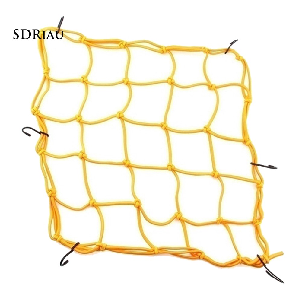 Lưới 40x40cm cột giữ mũ bảo hiểm hành lý cho xe mô tô