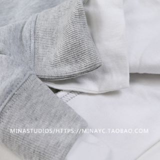 ÁO SWEATER PHỐI LAI XÁM