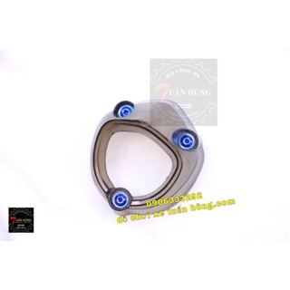Đuôi pô Exciter 150 trong suốt ốc gr5 Titan