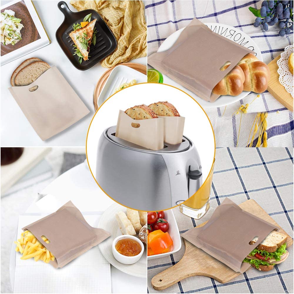 Bộ 3 túi đựng bánh mì ANAEAT có thể tái sử dụng tiện lợi
