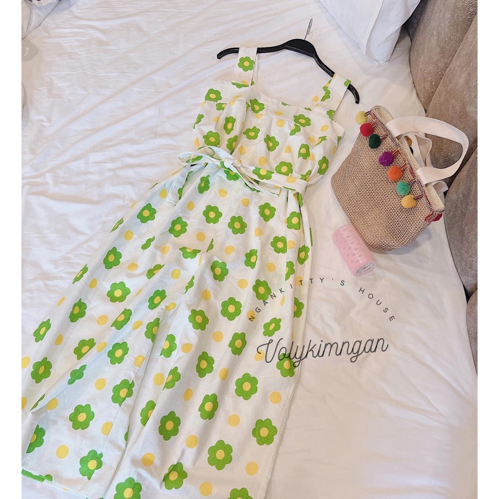 Jumpsuit Đồ Bay Dáng Rộng Màu Sắc Thời Trang Mùa Hè Cá Tính Thái Lan