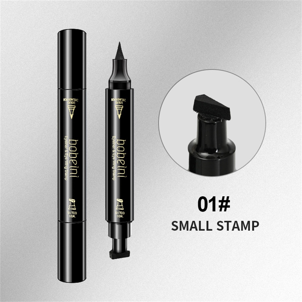 Bobeini eyeliner double-headed wing seal quick-drying waterproof and sweat-proof not easy to smudge makeup women