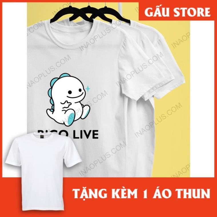 Mẫu áo thun in hình bigo live cực chất