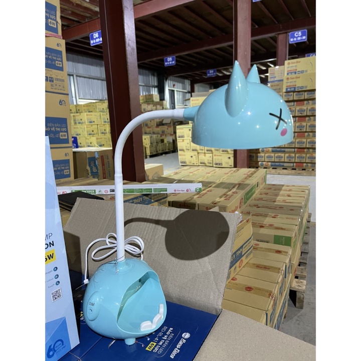Đèn học để bàn cảm ứng rạng đông💥Đèn học chống cận, đèn bàn nhiều chế độ sáng siêu cute - Bảo hành 12 tháng