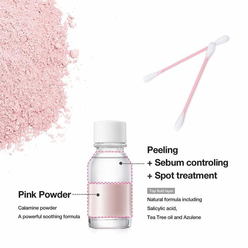 Chấm Mụn 2 Lớp Neogen Dermalogy Giảm Sưng Viêm Mụn A-Clear Aid Soothing Pink Eraser 15ml