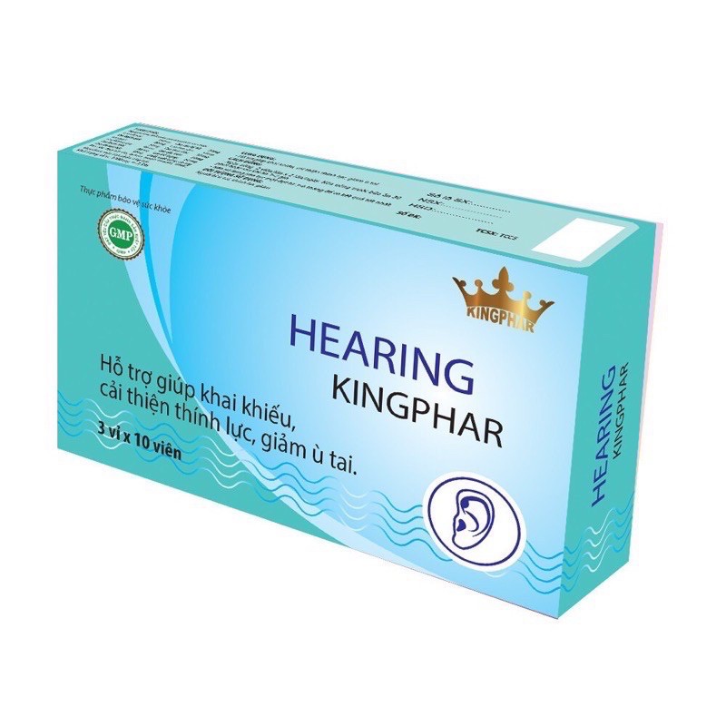 HEARING KINGPHAR _Hỗ trợ Khai Khiếu-Ù Tai_Thính Giác