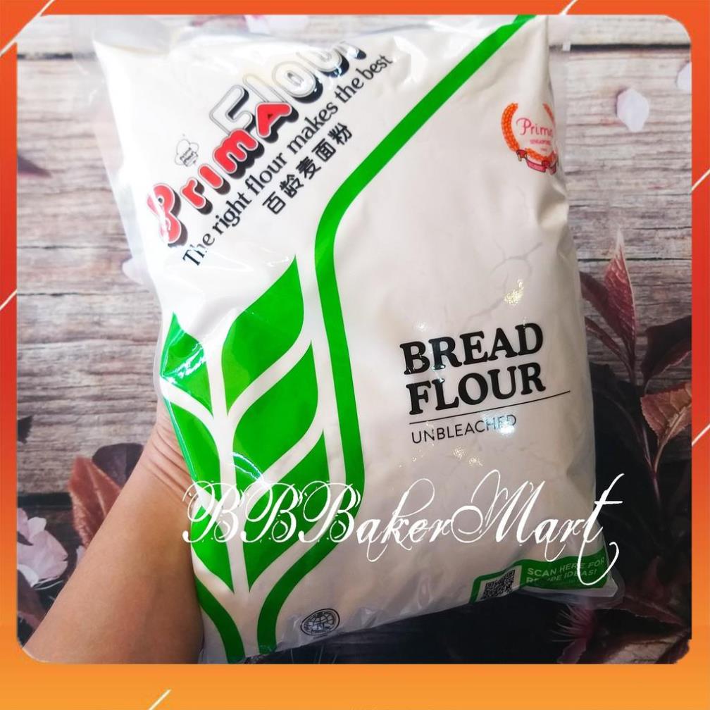 Bột PRIMA số 13 - Bánh mì Bread Flour màu XANH LÁ - 1Kg