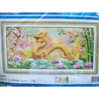 Tranh thêu 5d rồng dv6141