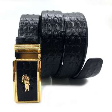 Thắt Lưng Nam - Dây Nịt Da Bò Vân Cá Sấu Loại Một BCS03