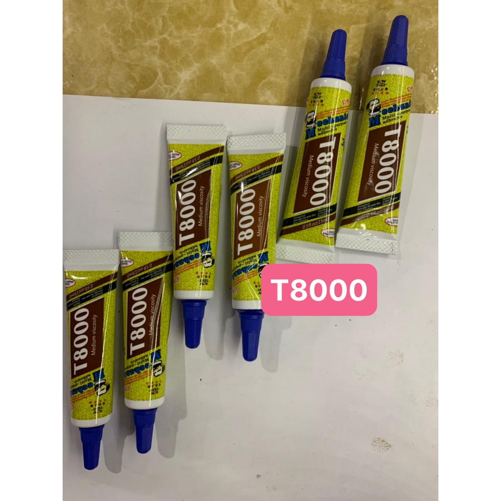 Keo dán viền màn hình T8000 15ML/ B7000 15ML/ B7000 9ML/ B7000 3ML