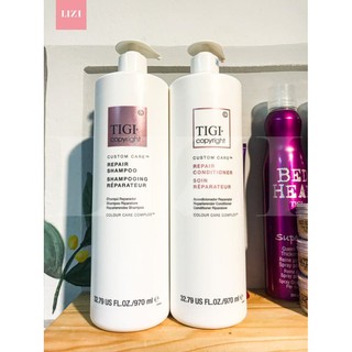 🔴Cặp Dầu Gội Xả TIGI COPYRIGHT REPAIR 970ML 🔴 Phục Hồi Hư Tổn Nhuộm, Tóc Hư Tổn Do Hóa Chất Hàng Chính Hãng
