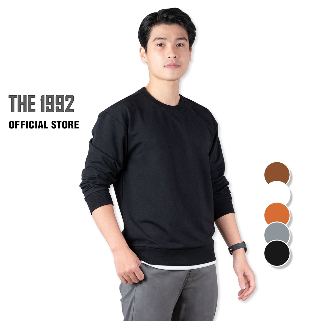Áo dài tay 2 gấu THE 1992 Sweater nam 2 lớp