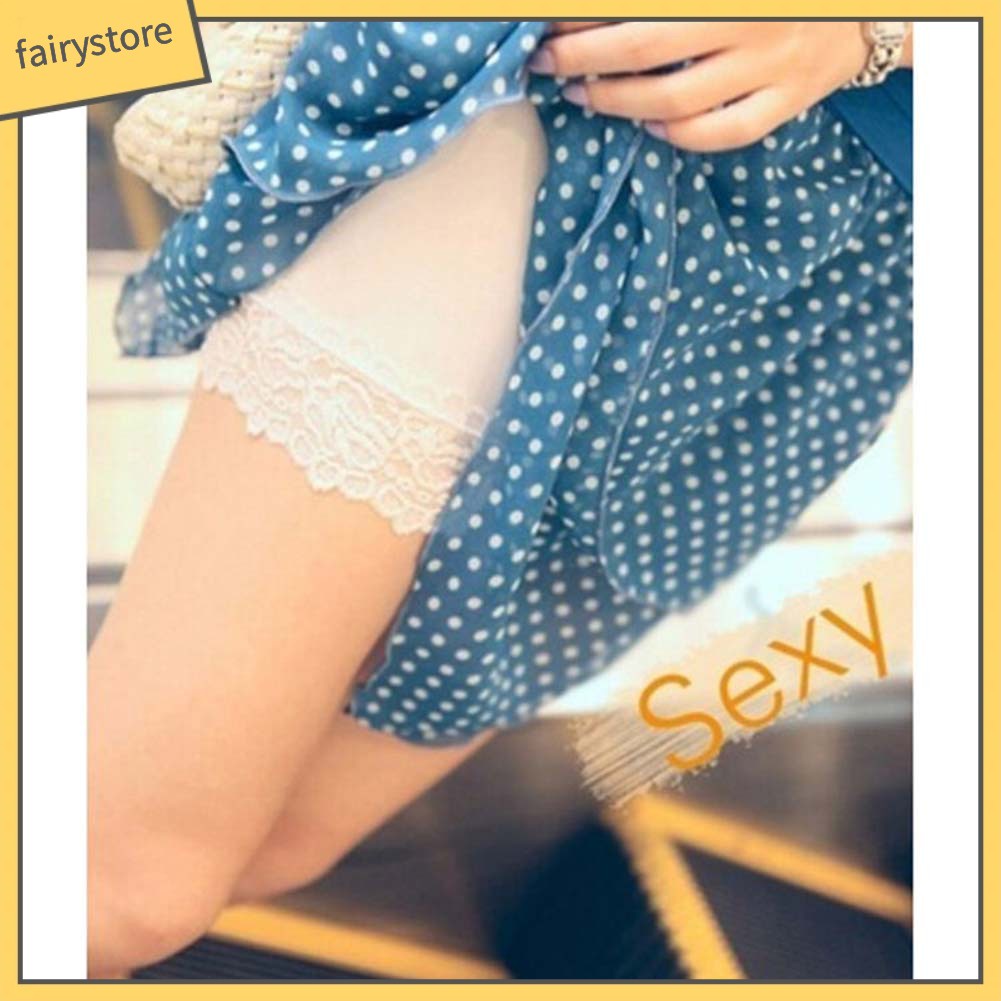 Quần bảo hộ ngắn phối ren để mặc đầm thời trang dành cho nữ