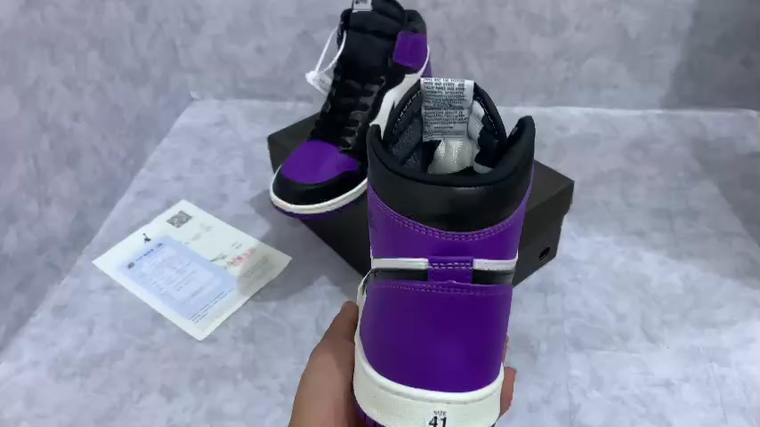 Giày thể thao nam nữ sneaker JD tím phối đen full size 36-43 | BigBuy360 - bigbuy360.vn