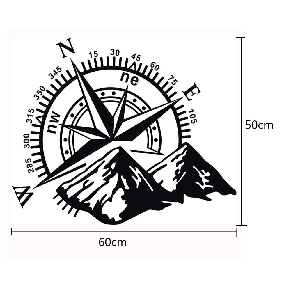 Decal dán xe hơi / xe tải 60x50cm