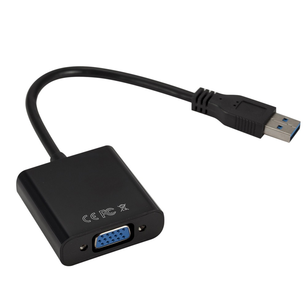 Đầu chuyển đổi USB 3.0 sang 1080P VGA cho card đồ họa hệ điều hành Win 7 / 8 / 10 | BigBuy360 - bigbuy360.vn