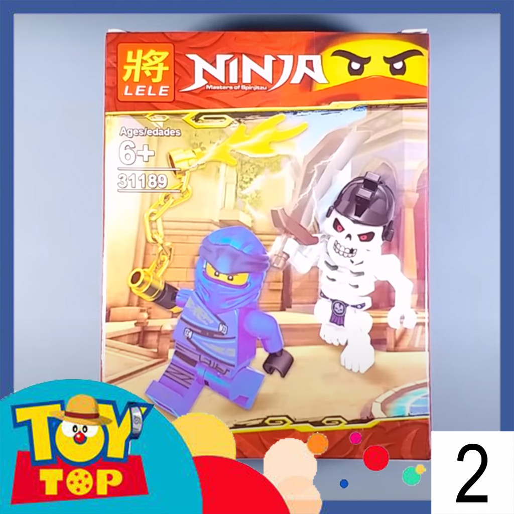 [Một mẫu lẻ] Non - lego ninjago suit legacy season 10 đại chiến - xếp hình ninja lele 31189