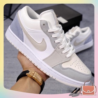 Giày jordan xanh xám trắng cổ thấp hot hit